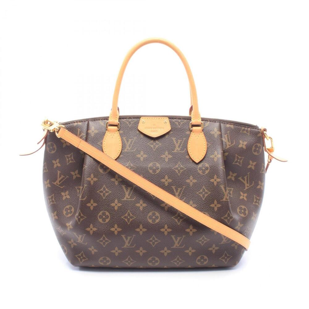 Louis Vuitton Turenne MM Monogram 2-Way Handbag, Coated Canvas Leather, Women...